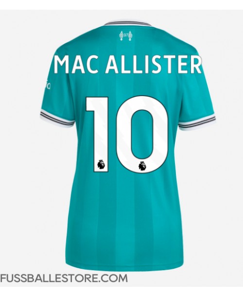 Günstige Liverpool Alexis Mac Allister #10 3rd trikot Damen 2025-26 Kurzarm Günstige Liverpool Alexis Mac Allister #10 3rd trikot Damen 2025-26 Kurzarm